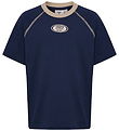 Hummel T-shirt - HmlTimmi - Raglan - Dress Blues
