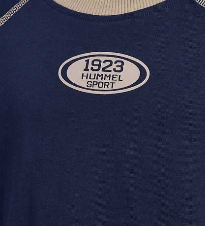 Hummel T-shirt - HmlTimmi - Raglan - Dress Blues
