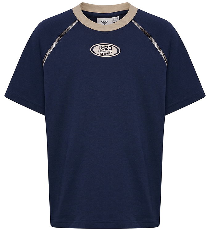 Hummel T-shirt - HmlTimmi - Raglan - Dress Blues