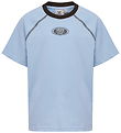 Hummel T-shirt - HmlTimmi - Raglan - Cashmere Blue