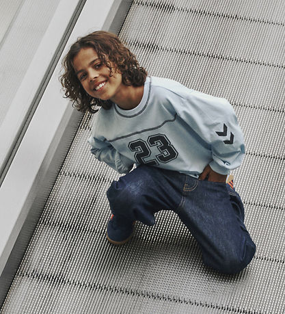Hummel Bluse - HmlTimmi - Boxy - Cashmere Blue