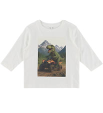 Name It Bluse - NmmVoto - Cloud Dancer/Dino