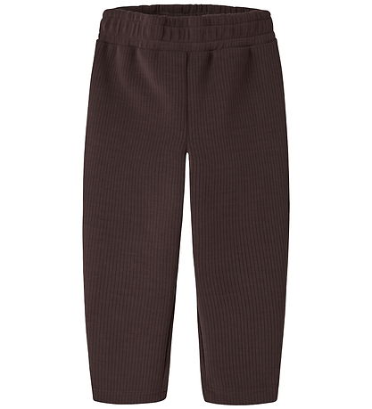 Name It Bukser - Rib - NmfNoleo - Chocolate Plum