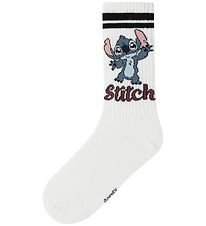 Name It Strømper - Stitch - NkfAdis - Bright White/Black