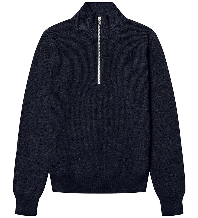 Grunt Bluse - Strik - GrOleg - Navy