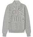 Grunt Bluse - Strik - GrOleg - Light Grey Melange