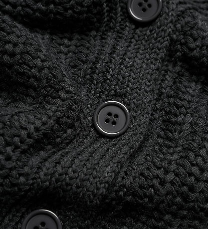 Grunt Cardigan - Strik - GrHoars - Dark Grey Melange