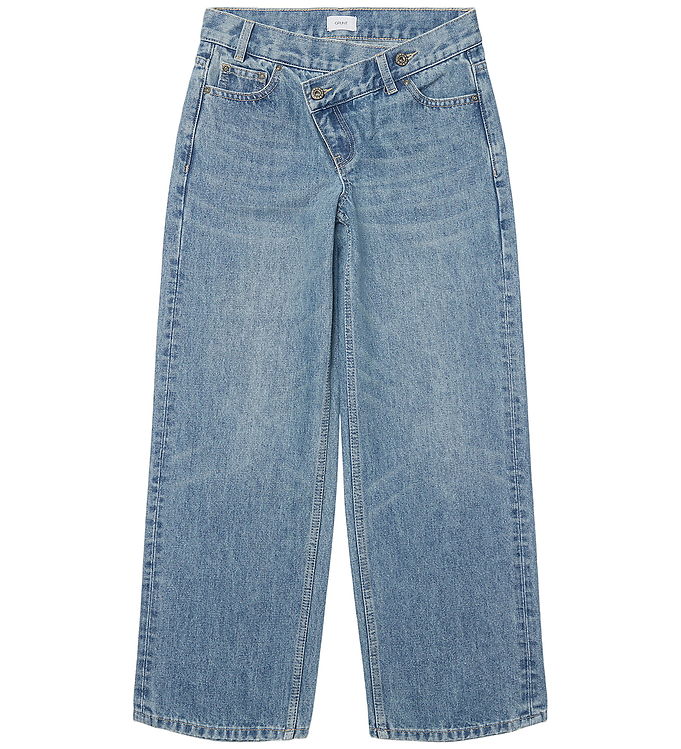 Grunt Jeans - GrAvalon Wide - Blue Washed