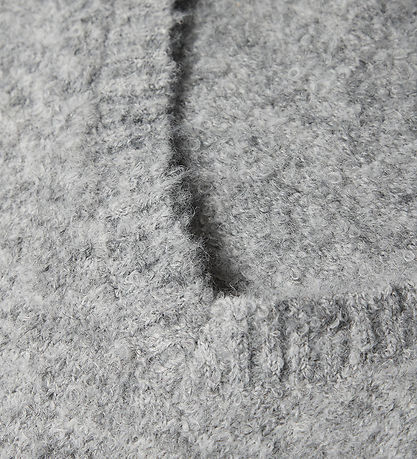 Grunt Bluse - Strik - GrJane - Light Grey Melange