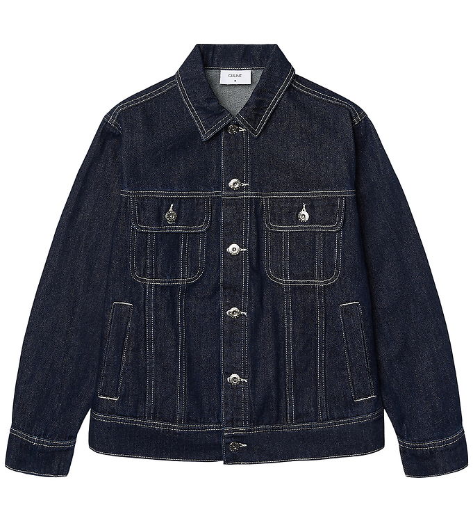 Grunt Denimjakke - GrRicky - Raw Blue