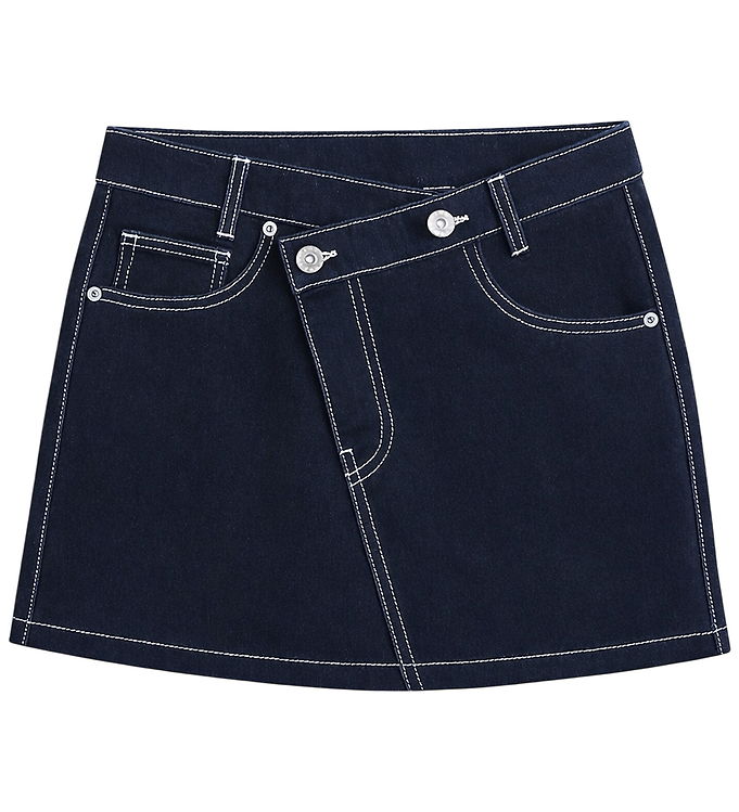 Grunt Denimnederdel - GrGrith - Raw Blue