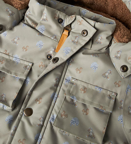 Lil' Atelier Dynejakke - NmmLasnow05 - Overland Trek m. Dyr