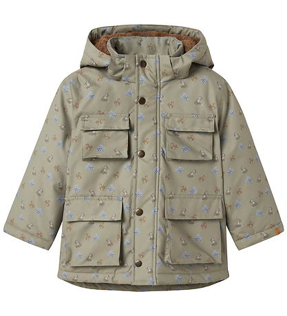 Lil' Atelier Dynejakke - NmmLasnow05 - Overland Trek m. Dyr