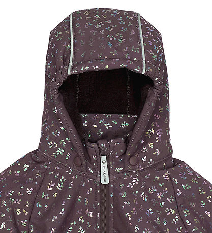 Mikk-Line Softshelljakke m. Fleece - Raisin