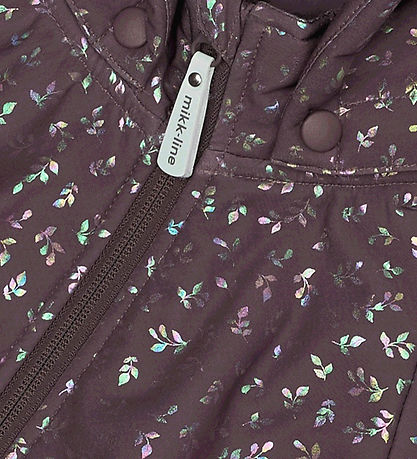 Mikk-Line Softshelljakke m. Fleece - Raisin