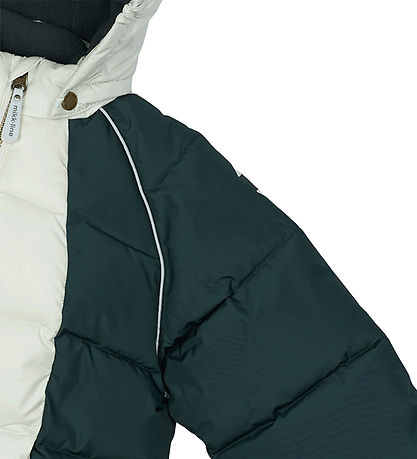 Mikk-Line Dynejakke - Glow in the dark - Raisin