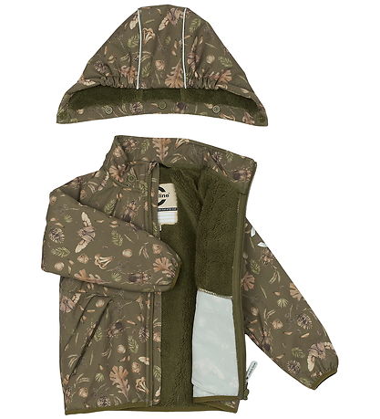 Mikk-Line Softshelljakke m. Fleece - Burnt Olive