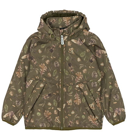 Mikk-Line Softshelljakke m. Fleece - Burnt Olive