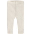 Lil' Atelier Leggings - Uld - Rib - NbnNalu - Turtledove