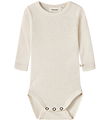 Lil' Atelier Body l/æ - Uld - Rib - NbnNalu - Turtledove