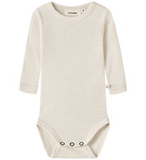 Lil' Atelier Body l/æ - Uld - Rib - NbnNalu - Turtledove