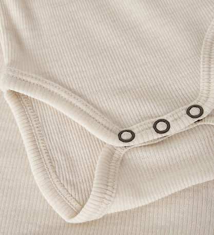 Lil' Atelier Body l/æ - Uld - Rib - NbnNalu - Turtledove
