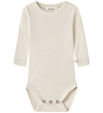 Lil' Atelier Body l/æ - Uld - Rib - NbnNalu - Turtledove