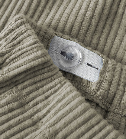 Lil' Atelier Bukser - Rib - NbmRajo - Moss Gray