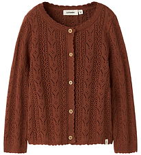 Lil' Atelier Cardigan - Strik - NmfKajsa - Maple Syrup