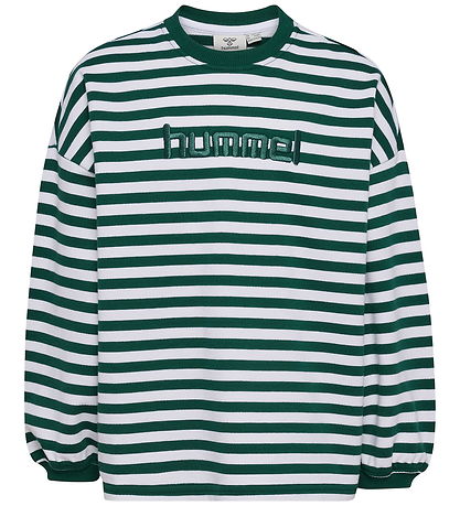 Hummel Sweatshirt - hmlJR Geggo - Forest Biome