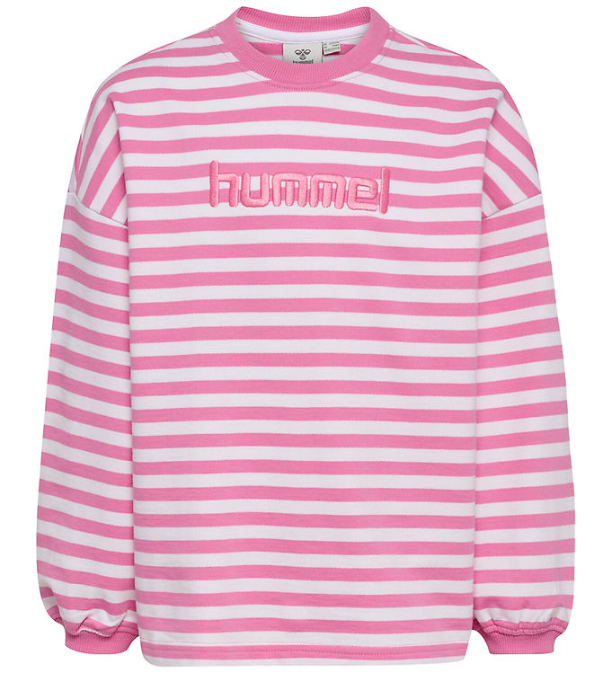 Hummel Sweatshirt - hmlJR Geggo - Fuchsia Pink