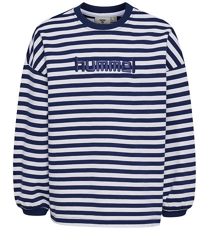 Hummel Sweatshirt - hmlJR Geggo - Medieval Blue