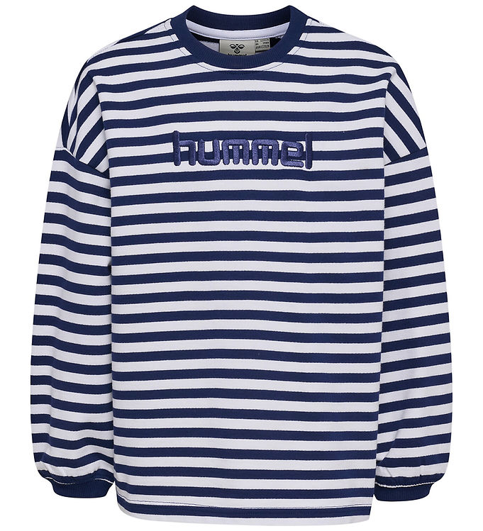 Hummel Sweatshirt - hmlJR Geggo - Medieval Blue