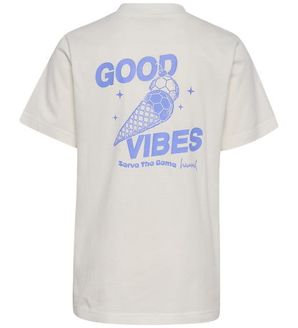 Hummel T-shirt - hmlJR Graphic - Marshmallow