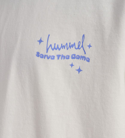 Hummel T-shirt - hmlJR Graphic - Marshmallow
