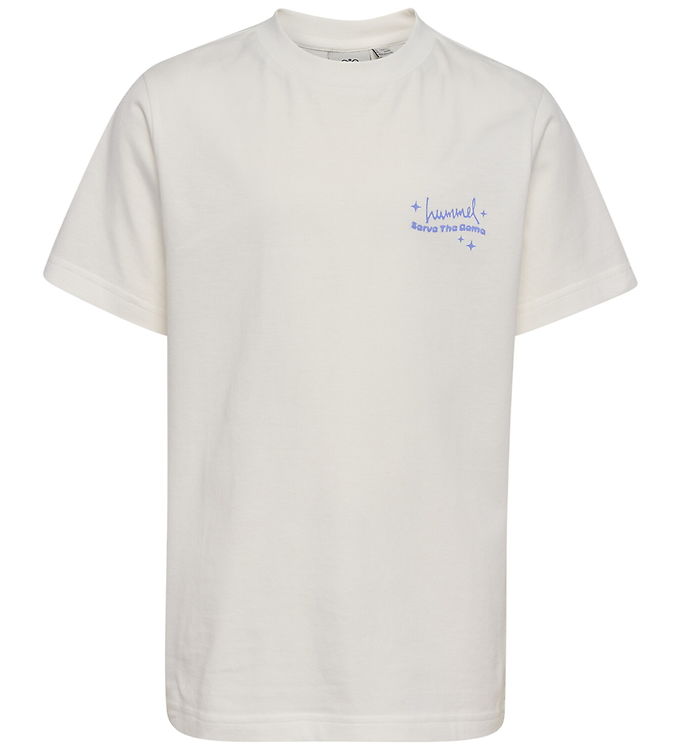 Hummel T-shirt - hmlJR Graphic - Marshmallow
