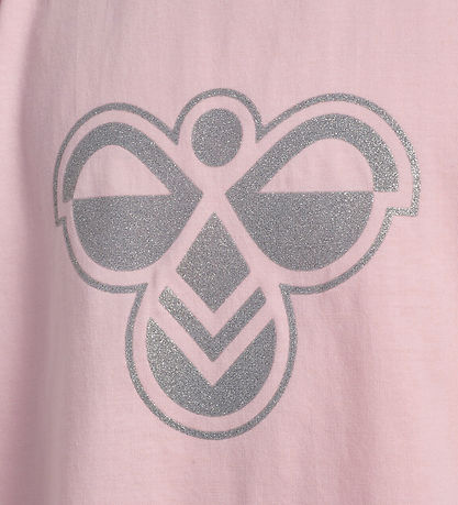 Hummel T-shirt - hmlJR Ruffle - Pale Lilac