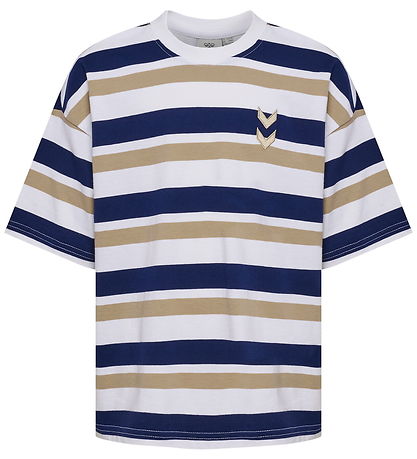 Hummel T-shirt - hmlJR Silly - Medieval Blue