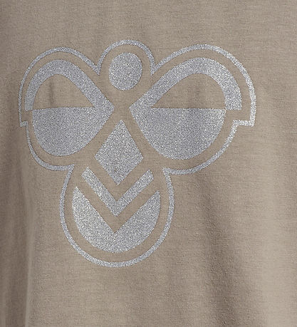 Hummel T-shirt - hmlJR Ruffle - Rock Ridge