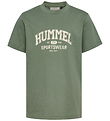 Hummel T-Shirt - hmlJR Graphic - Laurel Wreath