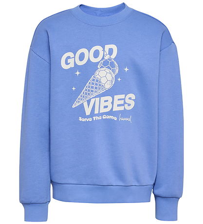 Hummel Sweatshirt - hmlJR Graphic - Persian Jewel