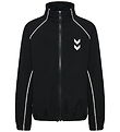 Hummel Træningsjakke - hmlJR Street Tracksuit - Black Beauty