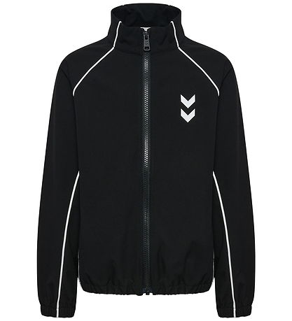 Hummel Træningsjakke - hmlJR Street Tracksuit - Black Beauty
