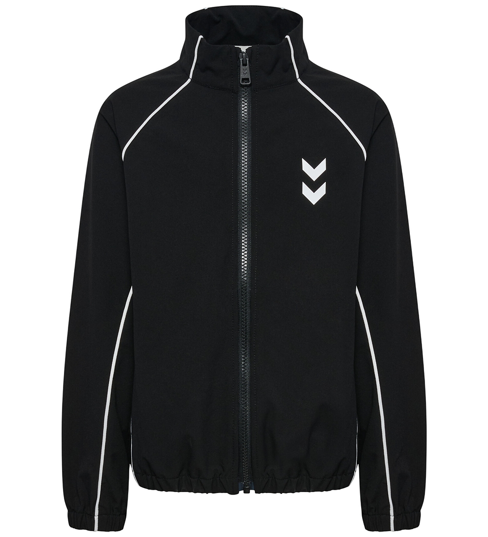 Hummel Trainingsjacke - hmlJR Street Tracksuit - Black Beauty - Hummel - 9-10 Jahre (134-140) - Cardigans