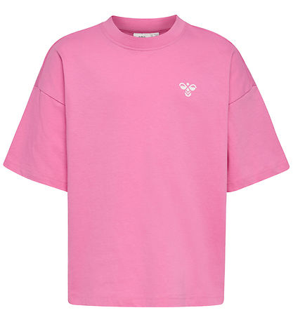 Hummel T-Shirt - hmlJR Silly - Fuchsia Pink