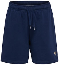 Hummel Shorts - hmlJR Sweat - Medieval Blue
