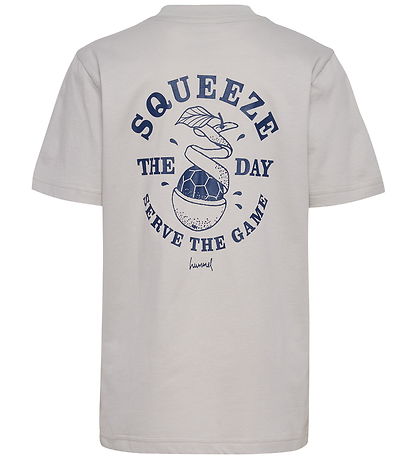 Hummel T-Shirt - hmlJR Graphic - Vapor Blue