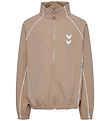 Hummel Træningsjakke - hmlJR Street Tracksuit - Silver Mink