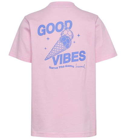 Hummel T-Shirt - hmlJR Graphic - Pink Lady