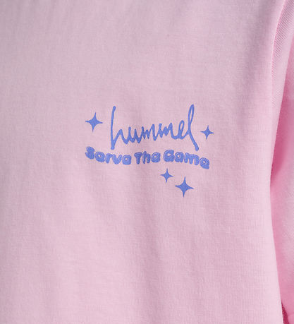 Hummel T-Shirt - hmlJR Graphic - Pink Lady
